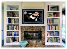 Custom Plasma TV Installation