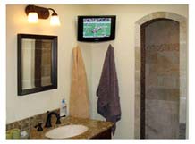 LCD TV in Master Bath