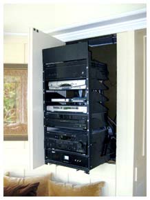 Pull Out Equipment Rack