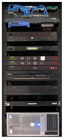 Residential Equipment Rack
